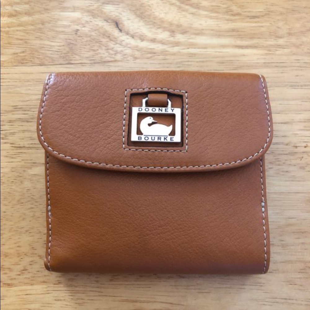 Dooney & Bourke Brown Leather Wallet